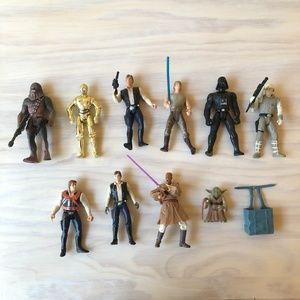 Star Wars Power of the Force 90s Action Figure Set